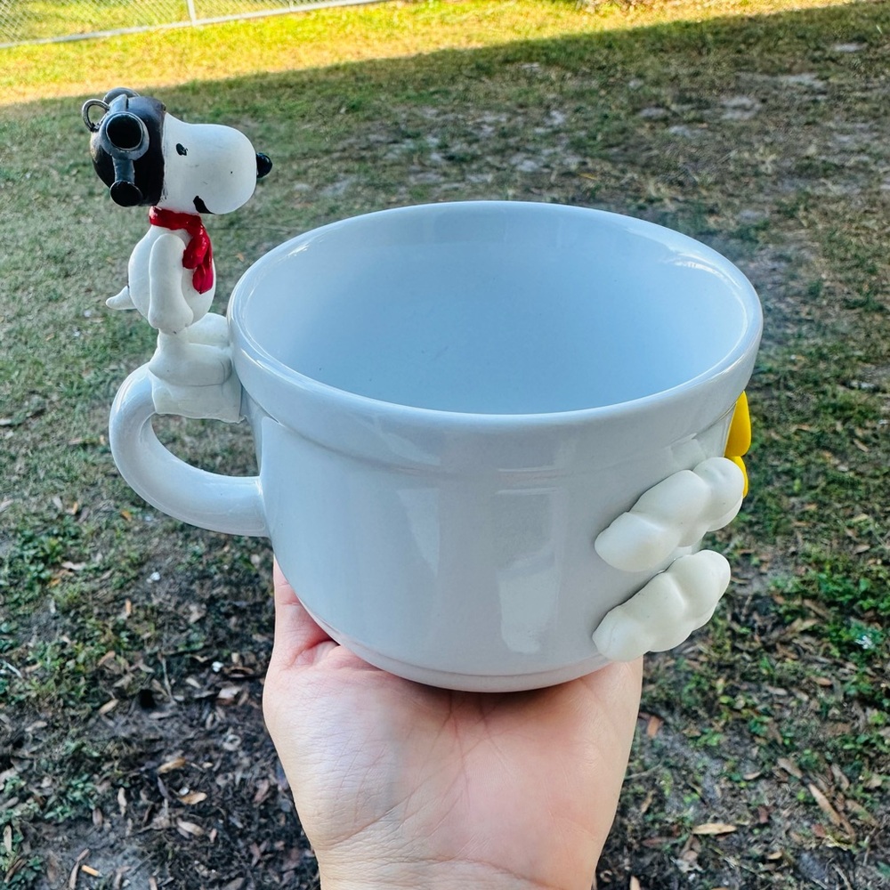 snoopy coffee mug / Snoopy Christmas Mug / Snoopy Flying Coffee mug 3D / Snoopy